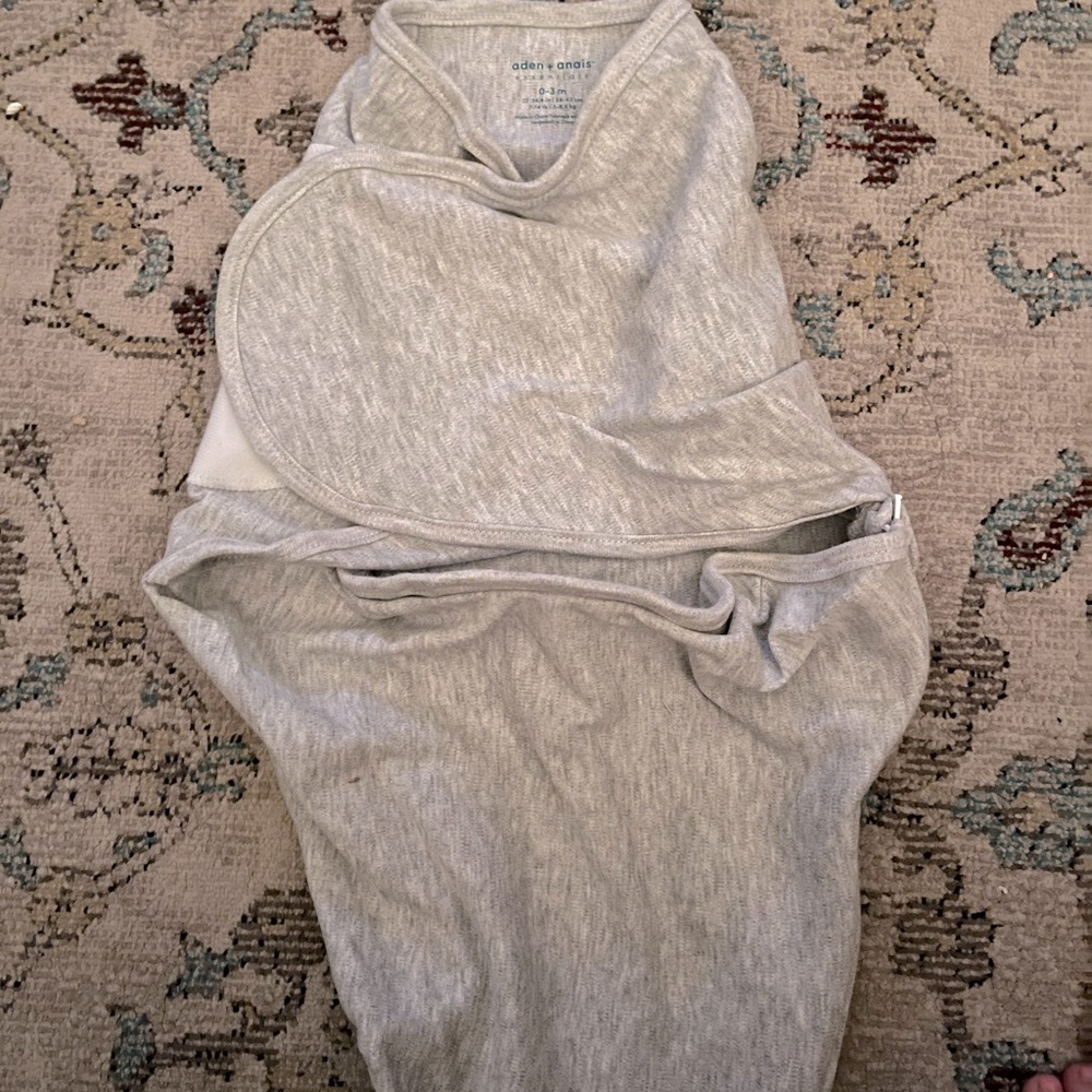 Aden and anais Velcro swaddles